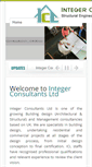 Mobile Screenshot of integerconsultants.com